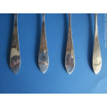 a set of six Dutch silver spoons