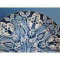 a handpainted earthenware Tichelaar Makkum plate