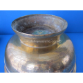 an antique Indonesian bronze bowl 