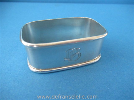 a vintage Dutch silver napkin ring