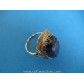 gouden lapis lazuli ring