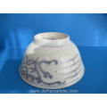 a blue and white Chinese shipwreck porcelain bowl