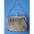 an antique German silver purse