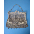 a Dutch art nouveau silver purse