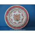 French polychrome Limoges plates
