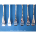a set of six antique Dutch silver fish forks and knives