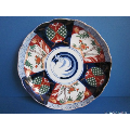 a late 19th century Japanese porcelain plate