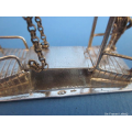 a vintage Dutch silver miniature bridge