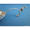 an 18th century Dutch silver sugar sifter spoon