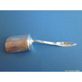 an antique Dutch silver tea shovel spoon