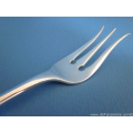 a Dutch silver meat serving fork