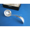 an antique Dutch silver cream spoon
