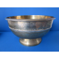 an antique Indonesian bronze bowl 