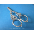 an antique Dutch silver pair of scissors
