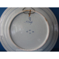 an earthenware handpainted Porceleyne Fles plate