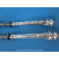 een stel antiek Oostenrijks zilveren vorken handled forks