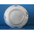 a set of three antique Japanese imari porcelain plates