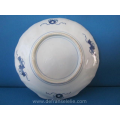 a set of three antique Japanese imari porcelain plates