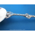 an antique Dutch silver birth spoon