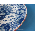 an 18th century Delft earthenware charger