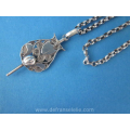an antique Dutch silver necklace