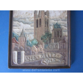 een Porceleyne Fles cloisonné tegel 1246 Delft 1946