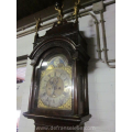 an 18th century Dutch walnut longcase clock