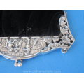an antique Dutch large silver purse