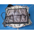 an antique Dutch large silver purse