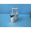 a vintage Dutch silver miniature iron