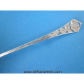 an antique Dutch silver punch ladle