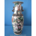 an antique Chinese Nanking porcelain vase