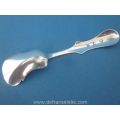 an antique Dutch silver sugar spoon