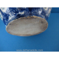 an antique earthenware jug