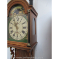 a vintage oak Frisian wall clock staartklok