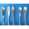 a set of ten antique Dutch silver teaspoons 