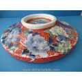 a large antique Japanese imari covered bowl
