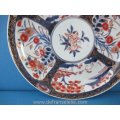 an 18th century Japanese imari porcelain plate