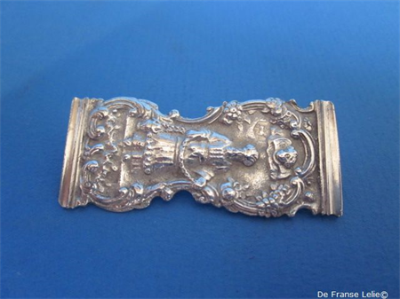 an antique Dutch silver brooch