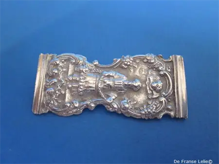 an antique Dutch silver brooch
