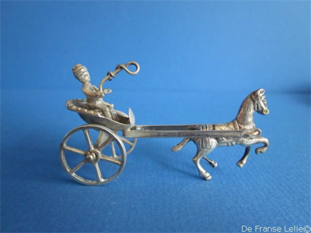  an antique Dutch silver miniature