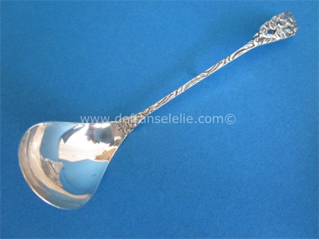 a Dutch silver cream spoon