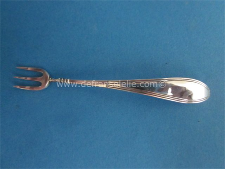 an antique Dutch silver oyster fork