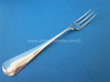  an antiqe Dutch silver serving fork