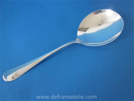 a Dutch silver custard serving spoon