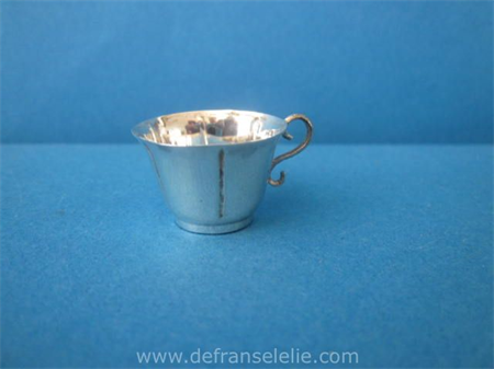 an antique Dutch silver miniature cup