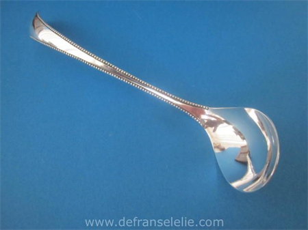 an antique Dutch silver marmalade spoon