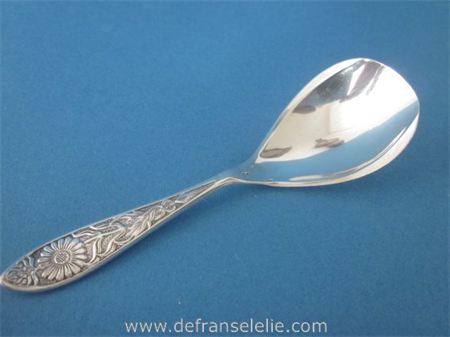 an art nouveau Dutch silver sugarspoon