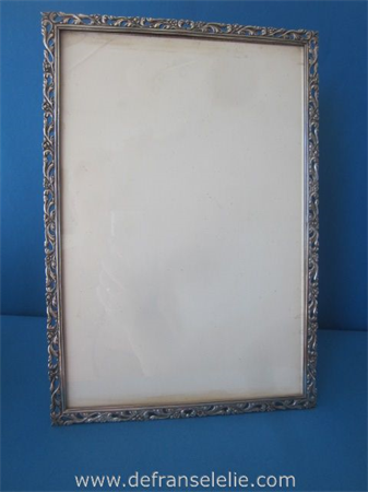 a vintage Dutch silver picture frame