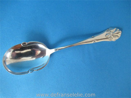 an antique Danish silver marmalade spoon Christian F. Heise